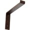 Ekena Millwork Steel Truss Shelf Bracket, Antiqued Copper 2"W x 12"D x 7 3/4"H BKTM02X12X07TSACO - alternate 1